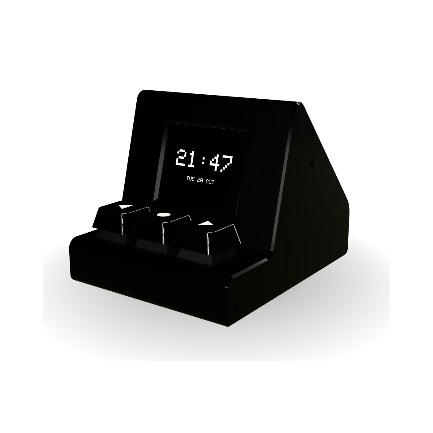 Crypt BlackBox showing the time